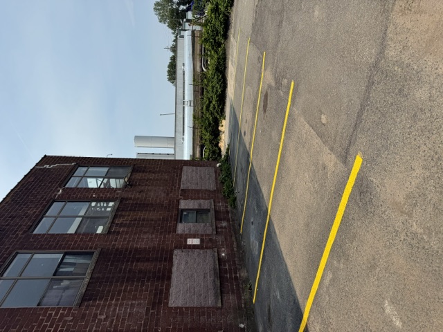 Commercial parking lot after striping by MC Striping in New Jersey